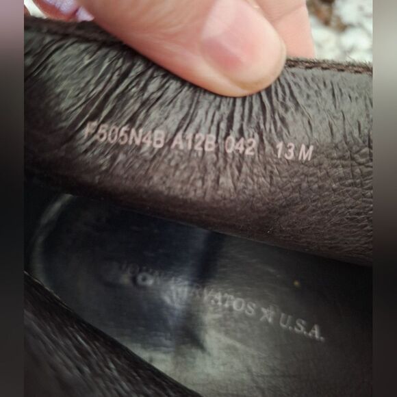 John Varvatos Gray Shuede boots shoes size 13 - Picture 8 of 12